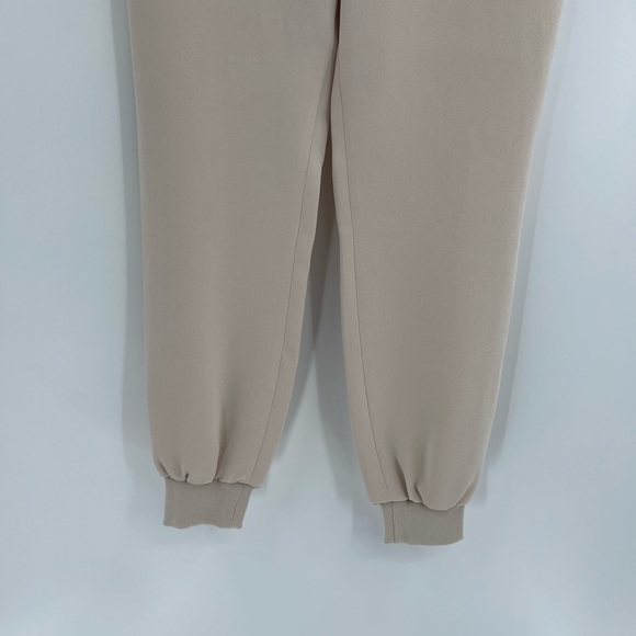 By Malene Birger Severine Beige Pull On Polyester Cotton Joggers Size 6/8 - Picture 4 of 16